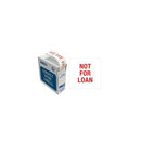 Raeco Subject Spine Labels Not For Loan 19 x 19mm Red Pack 500