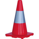 Paramount Safety Tc450R Traffic Road Cone Reflective Tapehigh Visibility Orange 450mm Each