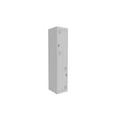Proceed Locker 2 Step Cam Lock 375Wx450Dx1800Hmm Stone Grey