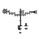 Brateck Monitor Arm Triple Desk Mount 13 - 27 Inch