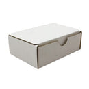 Die Cut Box Hinged Lid 225x167x83mm White