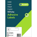 Celcast Multi-Purpose Labels 48033 64 x 24.3mm 33 Per Sheet Pack 3300