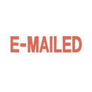 Dixon Self-Inking Stamp 082 'Emailed' Red