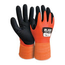 Blade Cut C Orange Nitrile Liquid Proof Full Coat Glove M