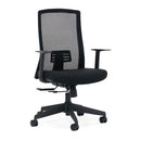 Eagle Mesh Task Chair Mid Back Synchro Black