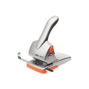 Rapid 2 Hole Punch Heavy Duty 65 Sheet Silver/Orange