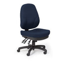 Knight Plymouth Task Chair 3 Lever High Back Navy Blue