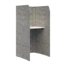 Sonic Focus Standup Pod Acoustic 1800H x 900L x 850D Marble / Snow