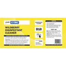 2Care Label Wildberry Disinfectant Sheet 3