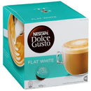 Nescafe Dolce Gusto Coffee Capsules Flat White Pack 16