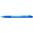 Pentel Wow Ballpoint Pen Retractable BK417 Fine 0.7mm Blue Box 12