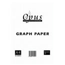 Opus Graph Paper Pad A4 5mm 50 Leaf 70gsm