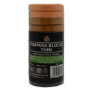 5 Star Tempera Paint Blocks Thin Earth Tones Pack 12