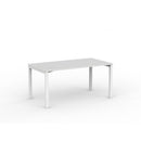 Cubit Desk 1500Wx800D White / White Frame