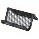 Esselte Business Card Holder Mesh Black
