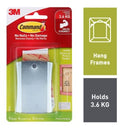 3M Command Picture Hanger Wire Back Sticky Nail Metal Pack 1