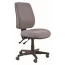 Roma Task Chair 2 Lever High Back Charcoal No Arms
