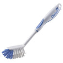 Oates Soft Grip Twin Radial Dishwashing Brush Blue and White