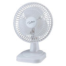 Nero Desk Fan 15cm White