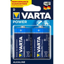 Varta Longlife D Battery Alkaline Pack 2