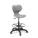 Omni Highlift Architectural Swivel Chair Grey