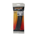 Powerforce Cable Ties Nylon UV 200 x 4.8mm Black Pack 100