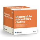 Reynard Cleaning Cloth Microfibre Disposable Blue Box 50