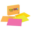 Post-it Super Sticky Self Adhesive Notes 6845-SSP 202 x 152mm Energy/Rio Pack 4