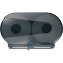 Pacific Hygiene D33B Double Jumbo Toilet Roll Dispenser Black