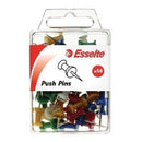 Esselte Push Pins Assorted Colours Pack 50
