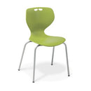 Omni 4-Leg Stacker Chair Green