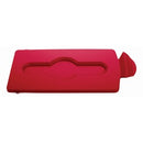 Rubbermaid Slim Jim Recycling Station Closed Waste Lid Red