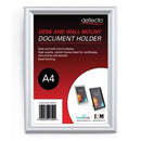 Deflecto Document Frame A4 Silver