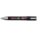 Uni Posca Paint Marker Bullet Tip Medium PC-5M 1.8-2.5mm Silver