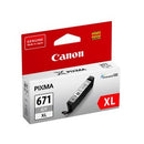 Canon PIXMA Inkjet Ink Cartridge CLI671XL High Yield Grey