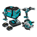 18v Lxt 3-piece Hammer Drill / Impact Driver / Circular Saw Kit
