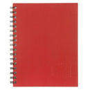 Spirax 512 Spiral Notebook Hard Cover A4 200 Pages Red