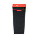 Method Recycling Bin Closed Lid 60L 350(w) x 350(d )x 755(h)mm Red Landfill