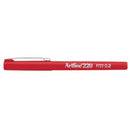 Artline 220 Fineliner Pen Super Fine 0.2mm Red