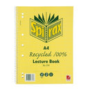 Spirax 814 Lecture Book Recycled A4 140 Pages