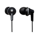 Panasonic Headphones Stero In-Ear Black