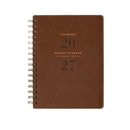 At-A-Glance Signature Collection 2027 Planner Week To View A5 Brown