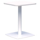 Classic Square Table 600x600 Snow/White