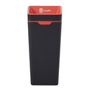 Method Recycling Bin Open Lid 60L 350(w) x 350(d )x 755(h)mm Red Landfill
