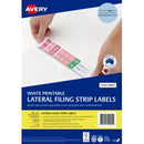 Avery Filing Labels Laser Printer 959095 42 x 220mm Pack 400