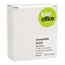 Icon Compatible LetraTag Labelling Tape 12mm x 4m Black On Yellow