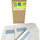 Winpaq Banker Envelope Window Self Seal C4 229mm x 324mm White Box 250