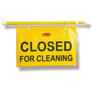 Rubbermaid Closed For Cleaning Hanging Sign