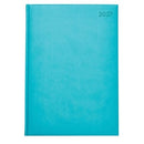 Ambassador Lexington 2027 Diary Day To Page Soft Touch Hardcover A4 Teal