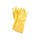 Bastion Gloves Silver lined Small Yellow Pack 12 Pairs